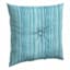 Sea Breeze Blue Premium Woven Outdoor Tufted Back Cushion
