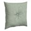 Spa Blue Premium Woven Outdoor Tufted Back Cushion