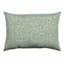 Spa Blue Premium Woven Outdoor Lumbar Throw Pillow, 14x20