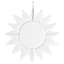 Talavera Metal Sun Face Outdoor Wall Decor, 20"