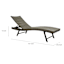 Providence Fairview Wicker Chaise Lounge, Brown