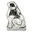 Providence Silver Mercury Glass Bunny, 10"