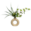 Succulent & Grass in Ceramic Pot, 16"
