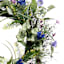 Wild Daisy & Bell Flower Wreath, 24"
