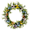 Butterfly & Fern Wreath, 22"