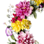 Dahlia, Ranunculus & Daisy Wreath, 24"
