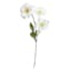 White Morning Glory Pick, 12"