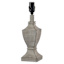 Greyson Grey Small Lamp Base, 13.5"