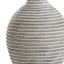 Found & Fable Gray Double Gourd Medium Table Lamp Base, 19"