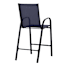 Sling Stacking Patio Barstool, Navy Blue