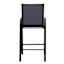 Sling Stacking Patio Barstool, Navy Blue