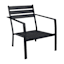 Crosby St. Grammercy Club Chair, Black