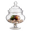 Honeybloom Clear Glass Apothecary Jar, 10"