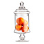 Clear Glass Apothecary Jar, 15"