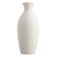 White Ceramic Vase, 11"