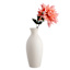 White Ceramic Vase, 11"