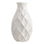 Helen White Ceramic Vase, 12"