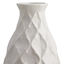 Helen White Ceramic Vase, 12"