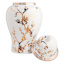 Providence Gold Decal Ceramic Jar, 14"