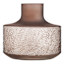 Found & Fable Brown Textured Glass Vase, 8"
