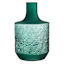 Found & Fable Dark Green Textured Glass Vase, 10.6"