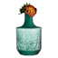 Found & Fable Dark Green Textured Glass Vase, 10.6"