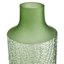 Found & Fable Green Textured Glass Vase, 13"