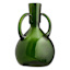 Found & Fable Green Glass Vase, 12"
