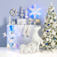 Random Twinkle LED 2D Snowflake, 30"