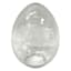 Honeybloom Clear Glass Egg, 6"