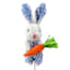 Homespun Easter Blue Bunny Pick, 12"