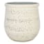 White Denali Outdoor Planter, Medium