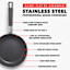 Bobby Flay 2-Pack 3-Ply Frypan Set
