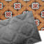 Embossed Tiles Coir Mat, 18x30