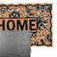 Home Floral Scalloped Coir Mat, 18x30