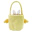 Yellow Chick Fabric Easter Basket