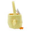 Yellow Chick Fabric Easter Basket