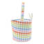 Multicolor Fabric Easter Basket