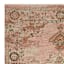 (A465) Found & Fable Pink Jeweled Medallion Area Rug, 9x12