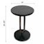 Sebastian Wood & Metal Drink Table, Bronze