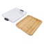 Make & Take Flat Bamboo Serving Board with Lid,11x14