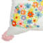 Floral Embroidered Bunny Silhouette Easter Throw Pillow, 18"