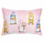 Homespun Easter Gnomes Beaded Artwork with Double Flange Throw Pillow, 14x20