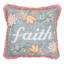 Faith Woven Melange Easter Throw Pillow, 18"