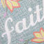 Faith Woven Melange Easter Throw Pillow, 18"