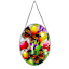 Stained Glass Butterfly Sun Catcher Outdoor Wall Decor, 12"