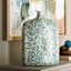 Ty Pennington Blue Capiz Mosaic Bottle Vase, 20"