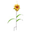 Yellow Flower Yard Stake, 22"