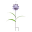 Purple Flower Yard Stake, 22"