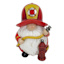 Fireman Gnome Outdoor Garden Statue, 8"